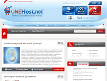 Tablet Screenshot of onehost.net